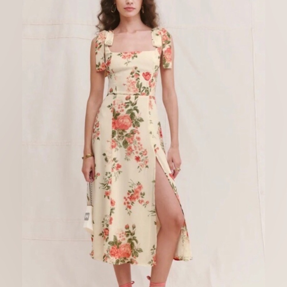Reformation Twilight dress in corsage